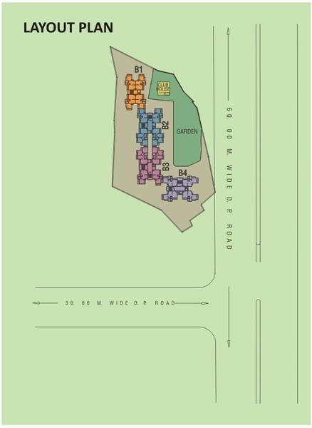 Sai Shrushti Heights - Master Plan