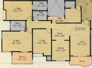 Nyati Wind Chimes - Floor plan