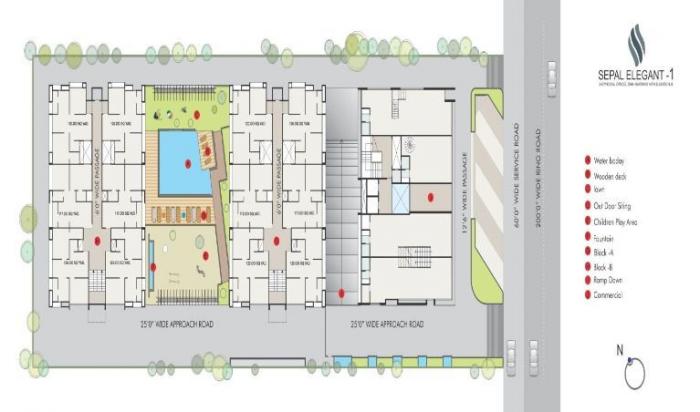 Swetalee Sepal Elegant 1 - Master Plan