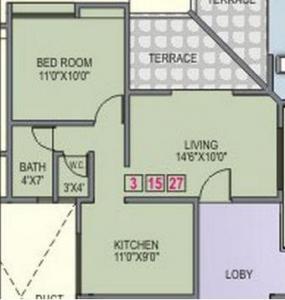 MR Pride - Floor plan