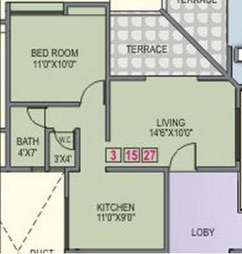 MR Pride - Floor Plan