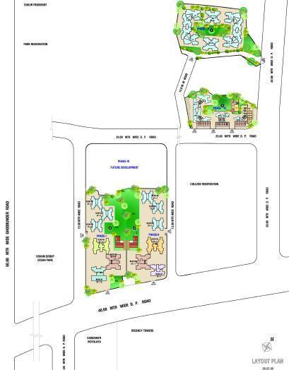 Raunak Unnathi Woods Phase I and 2 - Master Plan