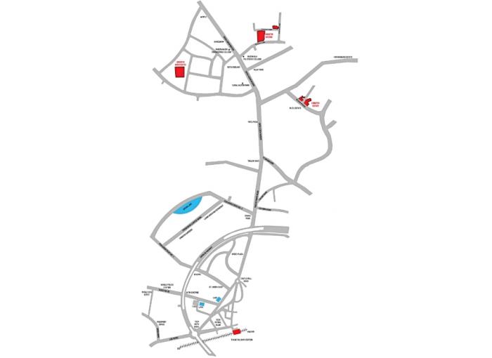 Raunak Unnathi Woods Phase I and 2 - Locality