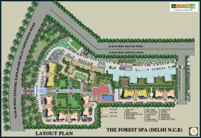 Omaxe The Forest - Master Plan