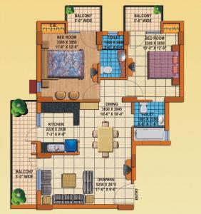 Charms Solitaire - Floor plan
