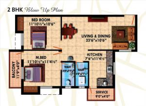 Stepsstone Artithaa - Floor plan