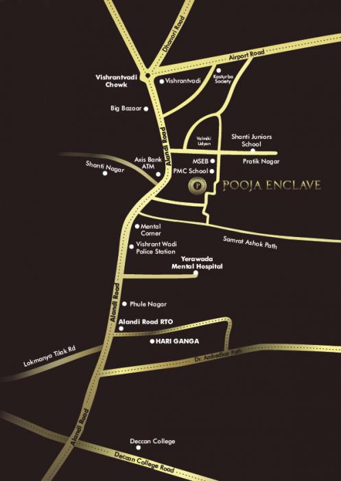 Pushpganga Pooja Enclave - Locality