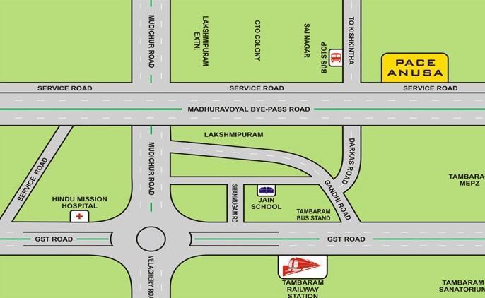 Pace Anusa - Locality