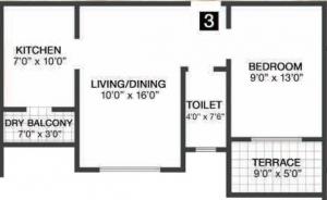 Konark Oasis - Floor plan