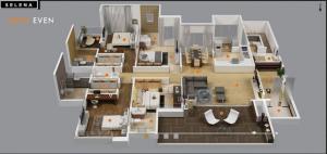 Kumar Privie Selena - Floor plan
