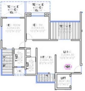 Bhojwani Samruddhi Park - Floor plan