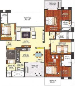Pashankar Yin Yang - Floor plan