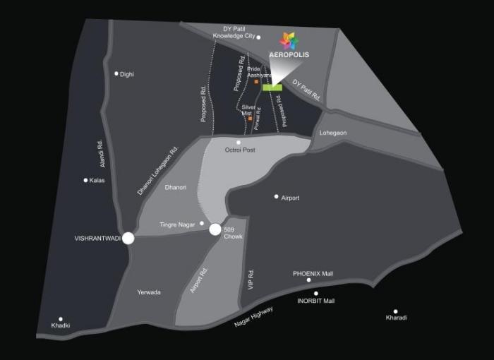 Krishna Aeropolis - Locality