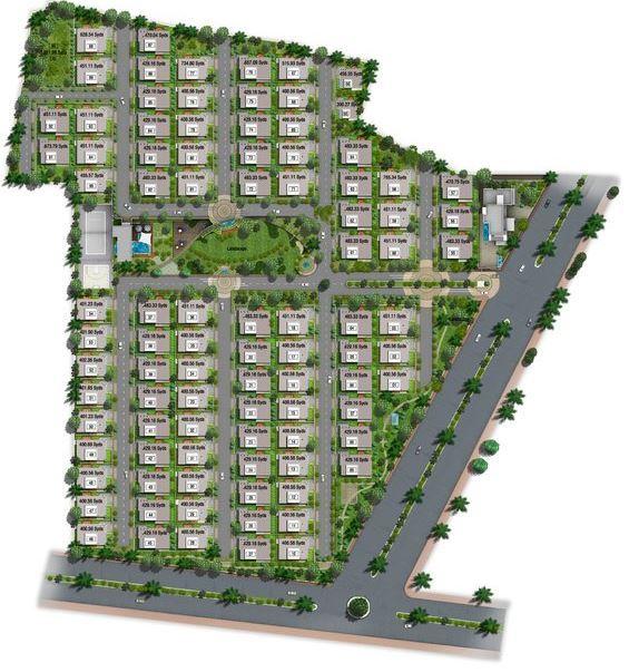 Sri Sreenivasa Cyprus Palms - Master Plan