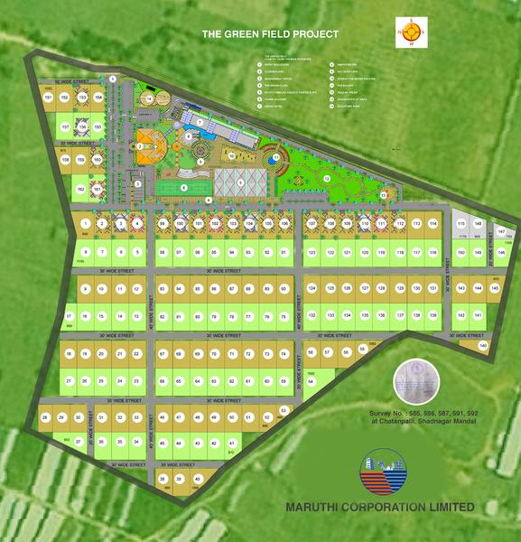 Maruthi Green Fields - Master Plan