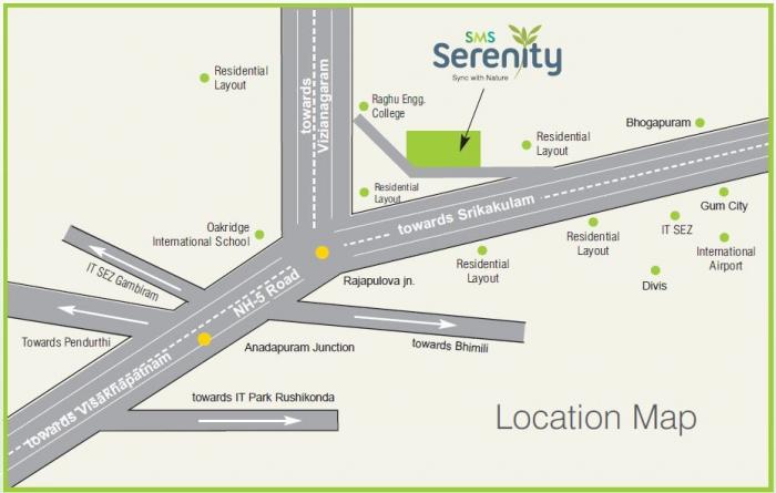 SMS Serenity - Locality