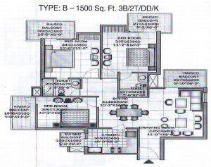 AJS Heights - Floor plan