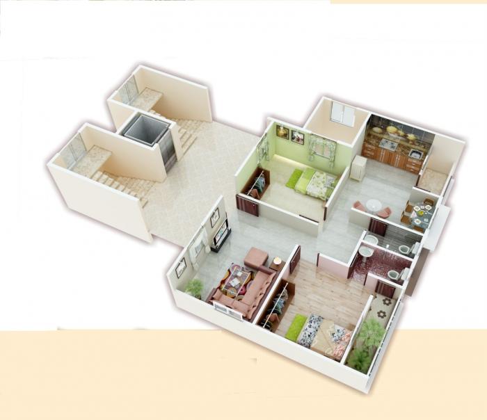 Kamal Paradise - Floor Plan