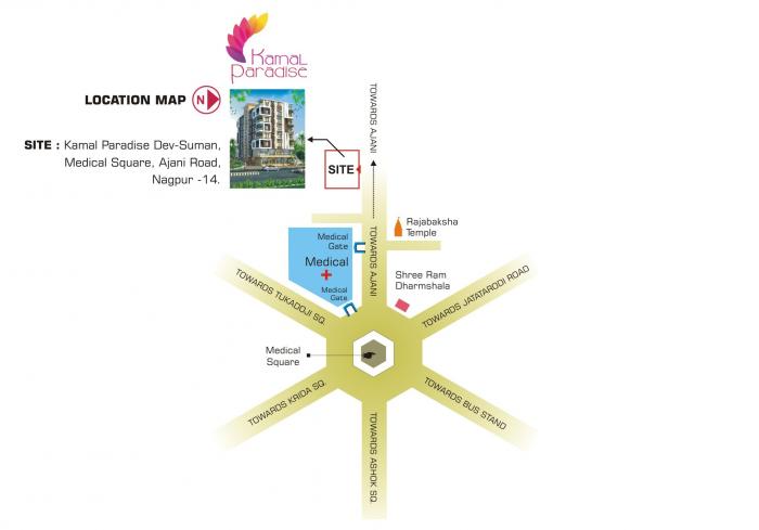 Kamal Paradise - Locality