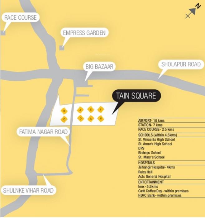 Tain Square - Locality