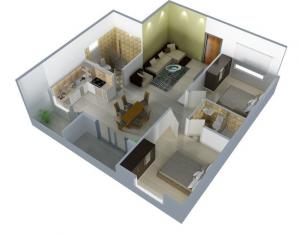 DS Max Saphire - Floor plan
