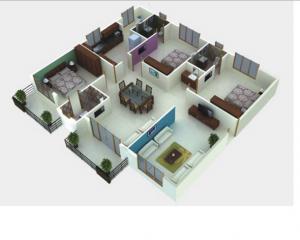 ARK Serene County - Floor plan