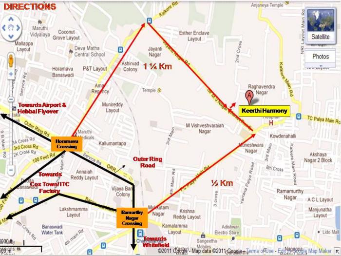 Keerthi Harmony - Locality