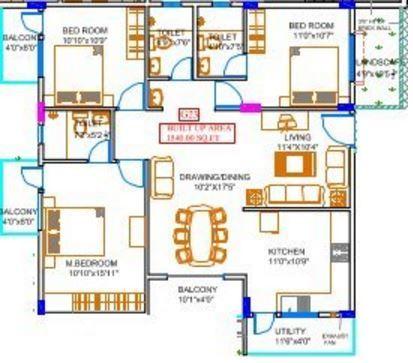 Vijayasri Elixir - Floor Plan