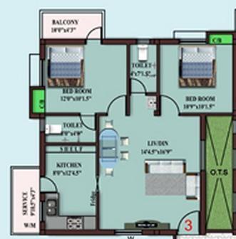 JK Adhavaa - Floor Plan
