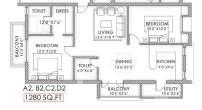 Devi Sunny Day - Floor Plan