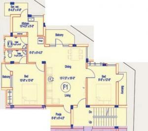 Sree Strinivas Sruthi Vaikunth - Floor plan