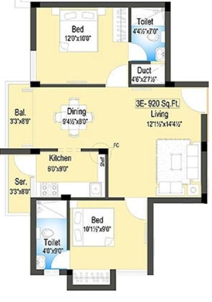 Optima Blend - Floor Plan