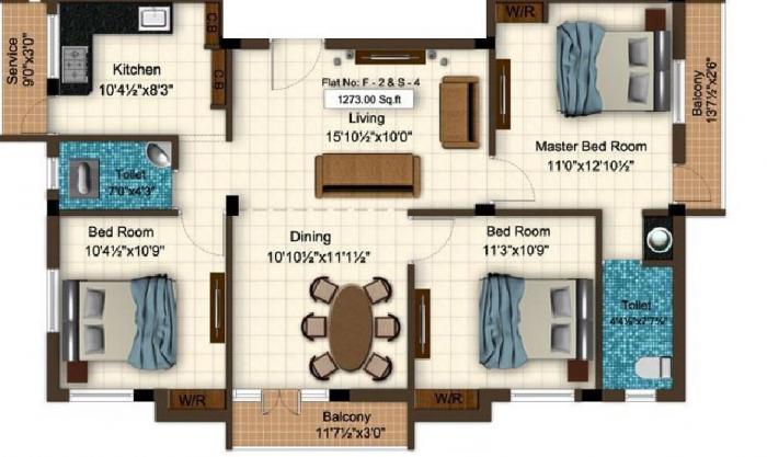 Sai Deep - Floor Plan