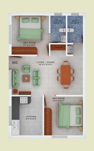 Orchid Serene - Floor plan
