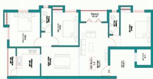 Swethas Emerald - Floor plan