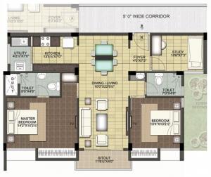 Kampala Apartment - Floor plan
