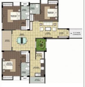 Kampala Apartment - Floor plan