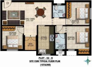Orchid Meadows - Floor plan