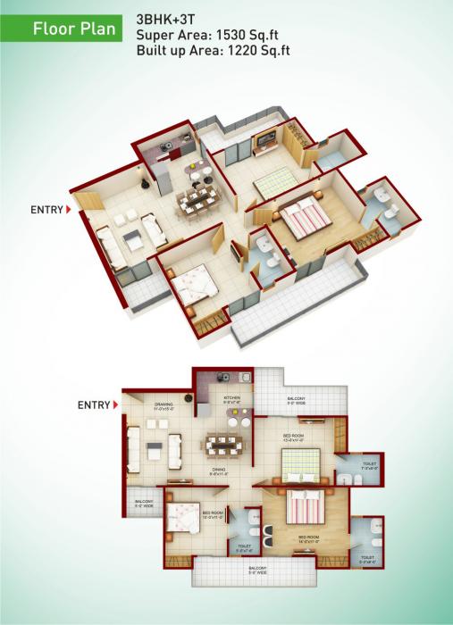 Saviour Greenarch - Floor Plan