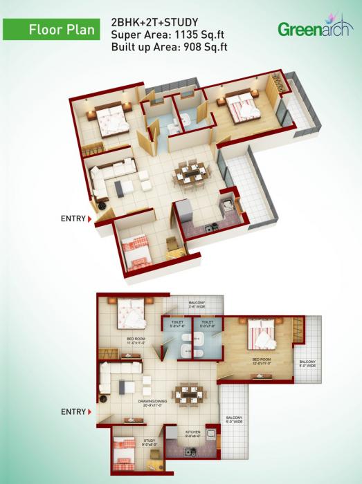 Saviour Greenarch - Floor Plan