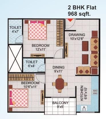 Universal Hallmark Homes - Floor Plan