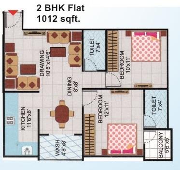 Universal Hallmark Homes - Floor Plan