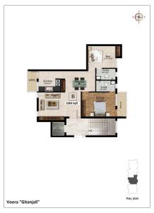 Voora Gitanjali - Floor plan