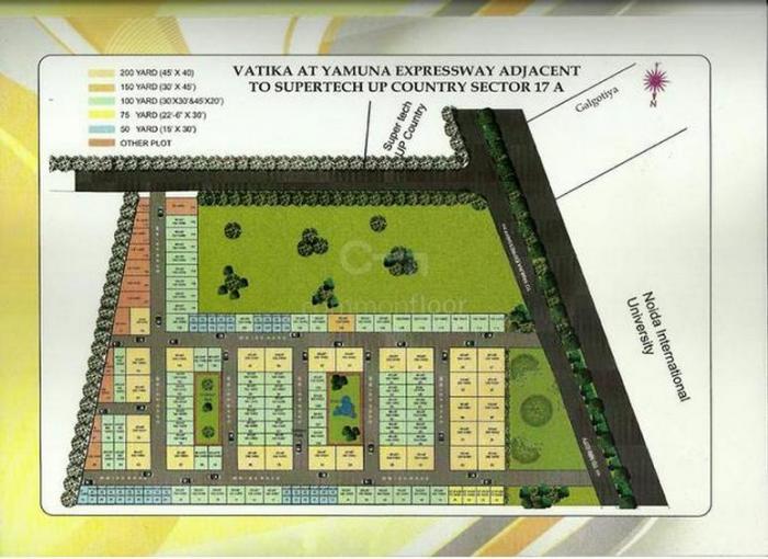Newtech Vatika Plot - Master Plan