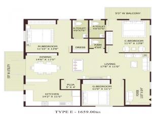 Splendid Royale - Floor plan