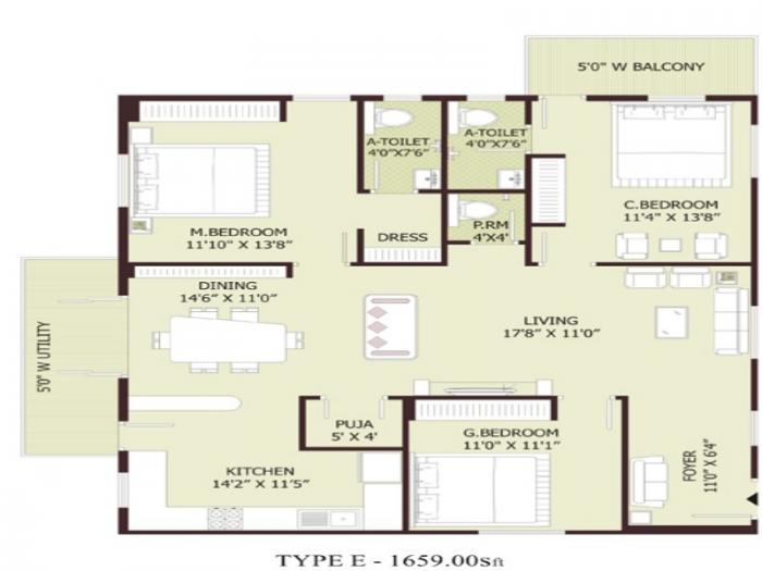 Splendid Royale - Floor Plan