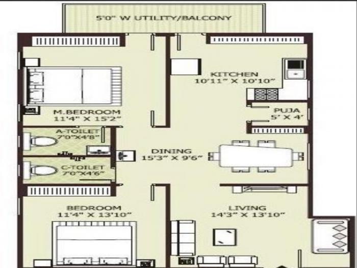 Splendid Royale - Floor Plan