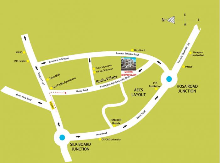 Srivari Brindavan - Locality