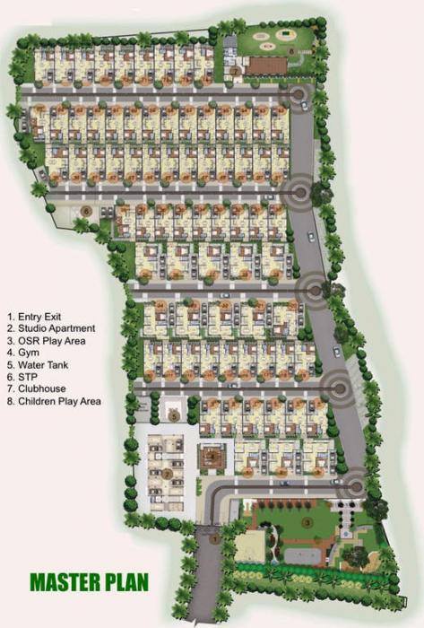 Ahuja Highlands - Master Plan