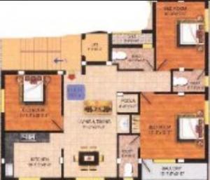 Authentic Four Square - Floor plan